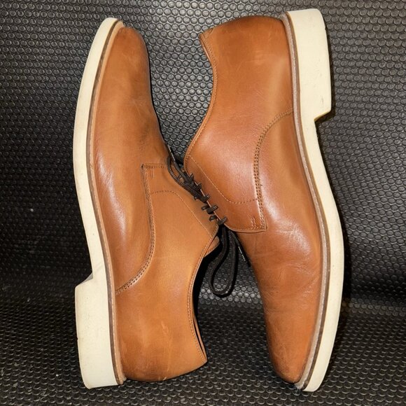 Cole Haan Allister Oxford Plain Toe Brown Leather Casual Shoes Mens Size 13M - Picture 5 of 8